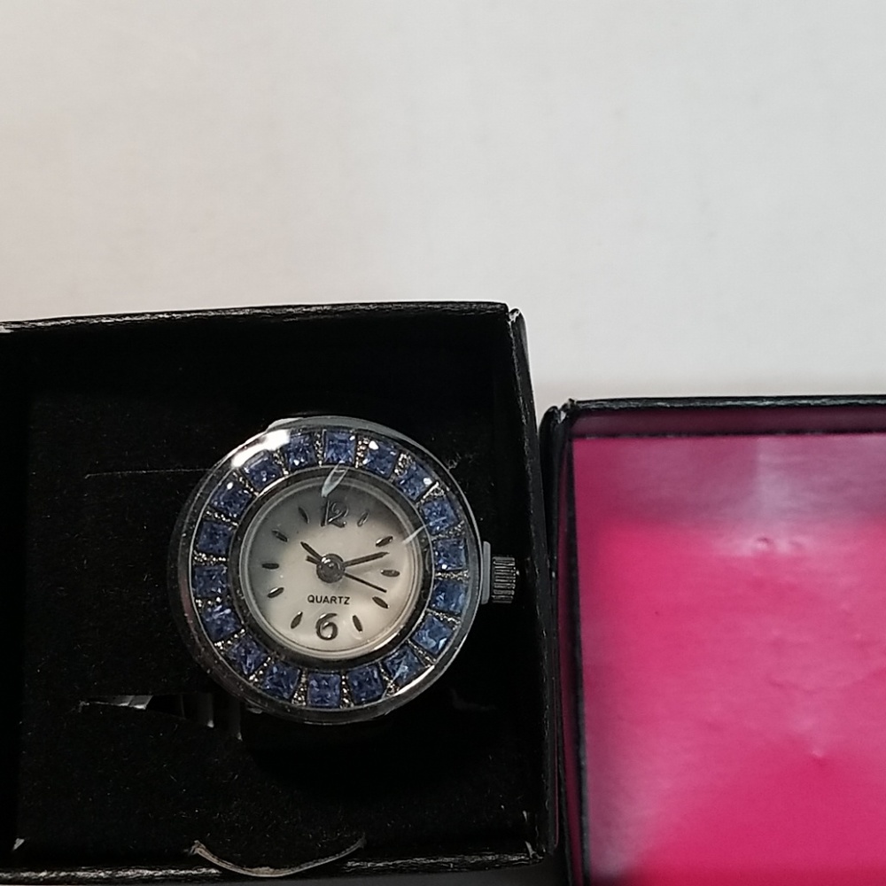 Embellished Ring Watch